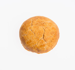 Peanut Cookies or Rounded Peanut Cookies on a background.