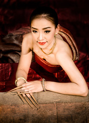 Beautiful Thai Girl in Costume