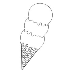 outline carnival object