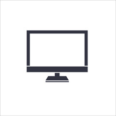 Monitor icon. Vector Illustration