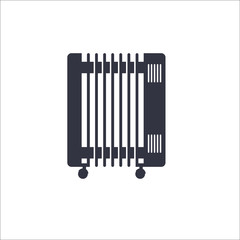 Heater icon. Vector Illustration