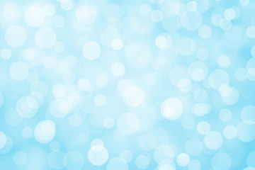 bokeh blue abstract background