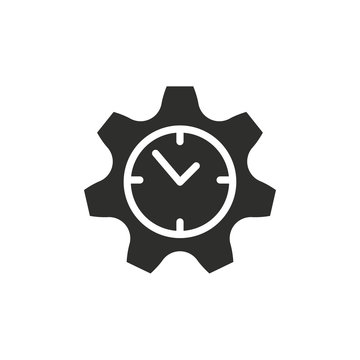 recommend clip art: Setting vector icon.