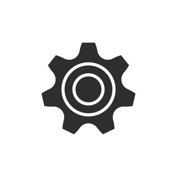 recommend clip art: Setting vector icon.