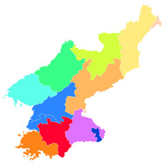 Obraz premium Abstract Country Map