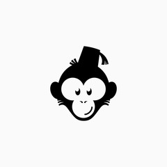 Fototapeta premium Monkey logo