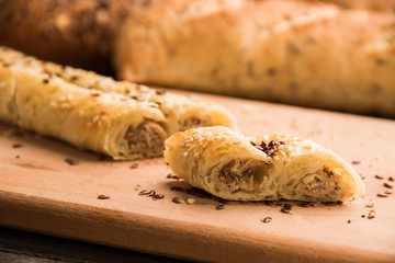 bakery meat rolls