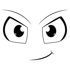 abstract expression face