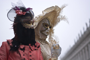 La bellezza delle maschere veneziane, a Venezia
