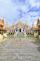 Fototapeta premium The temple building.