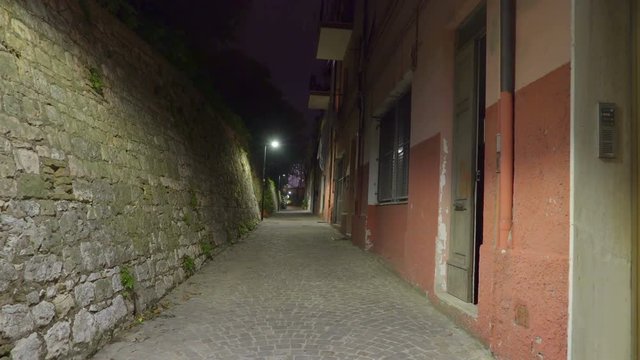 15398_A_night_view_of_the_narrow_streets_in_the_city_in_Ancona_Italy.mov