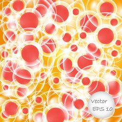  vector abstract molecules design vector illustration atoms medical background for banner or flyer