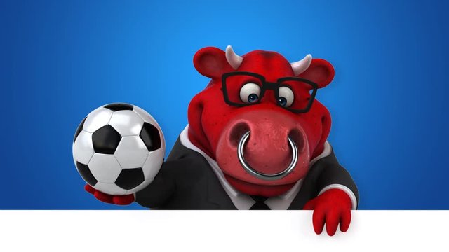 Fun red bull - 3D Animation