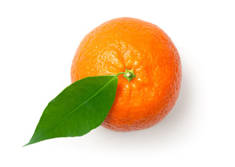 Mandarine Isolated on White Background