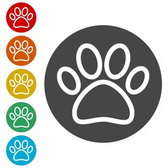 Paw Print Symbol