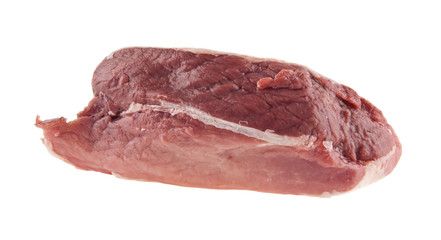 pork meat isolated on white background