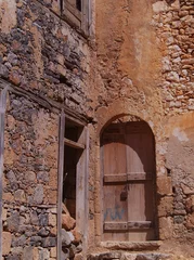 Papier Peint photo autocollant Rudnes Spinalonga, ruiny domów 