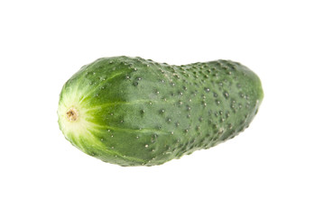 cucumber isolated on white background