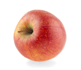 red apple isolated on white background