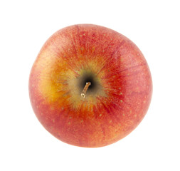 red apple isolated on white background