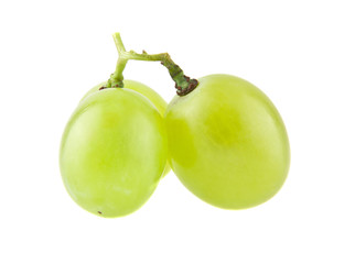 grapes isolated on white background
