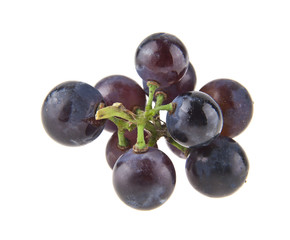 grapes isolated on white background
