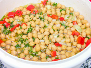 Kichererbsensalat