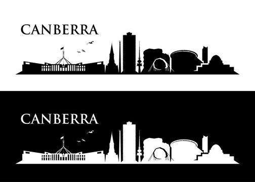 Canberra skyline - Australia