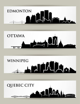 Canada skylines