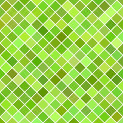 Fototapeta na wymiar Abstract diagonal square pattern background - geometric vector graphic from squares in green tones