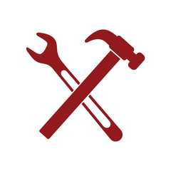 Plumbing work symbol icon