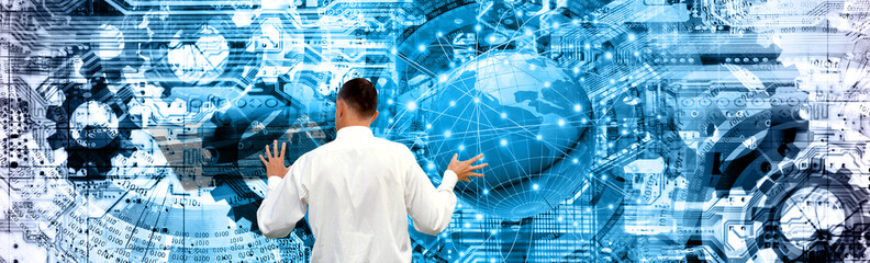 computer cyber internet technology