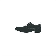 men's shoes icon. Vector Illustration
