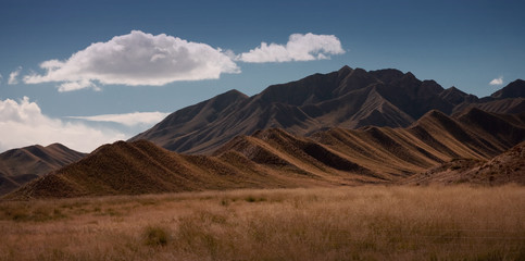 The mountains of Golmud