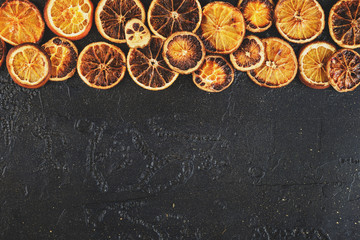 Dried orange slices