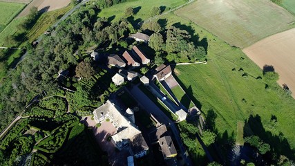 France Périgord Noir Vallée des Chateaux vue du ciel