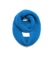 Scarf isolated on white background.Scarf top view .