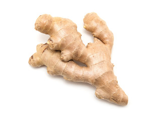 ginger on white background