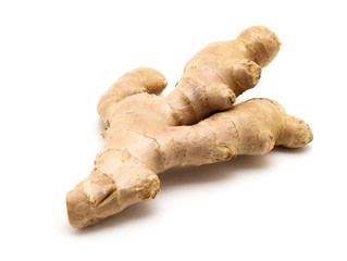ginger on white background