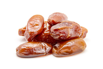 Dates isolated on white background