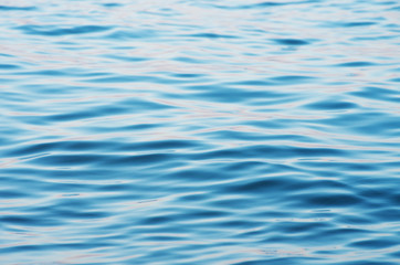 Blue sea water background