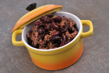 Petite cocotte de chili con carne 