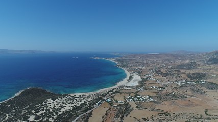 Gr&egrave;ce Cyclades &icirc;le de Naxos Pirgaky plage