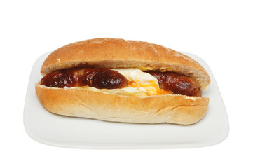 Sausage and egg roll