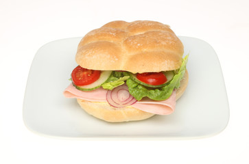 Ham salad roll