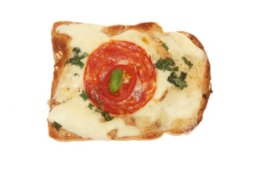 Savory toasted snack