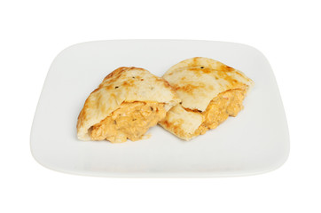 Chicken tikka naans