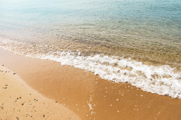 Sand and Wave Sea Landscpe