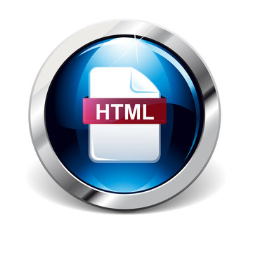 logo  rond bleu html