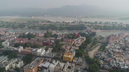 Inde Uttarakhand Haridwar vue du ciel